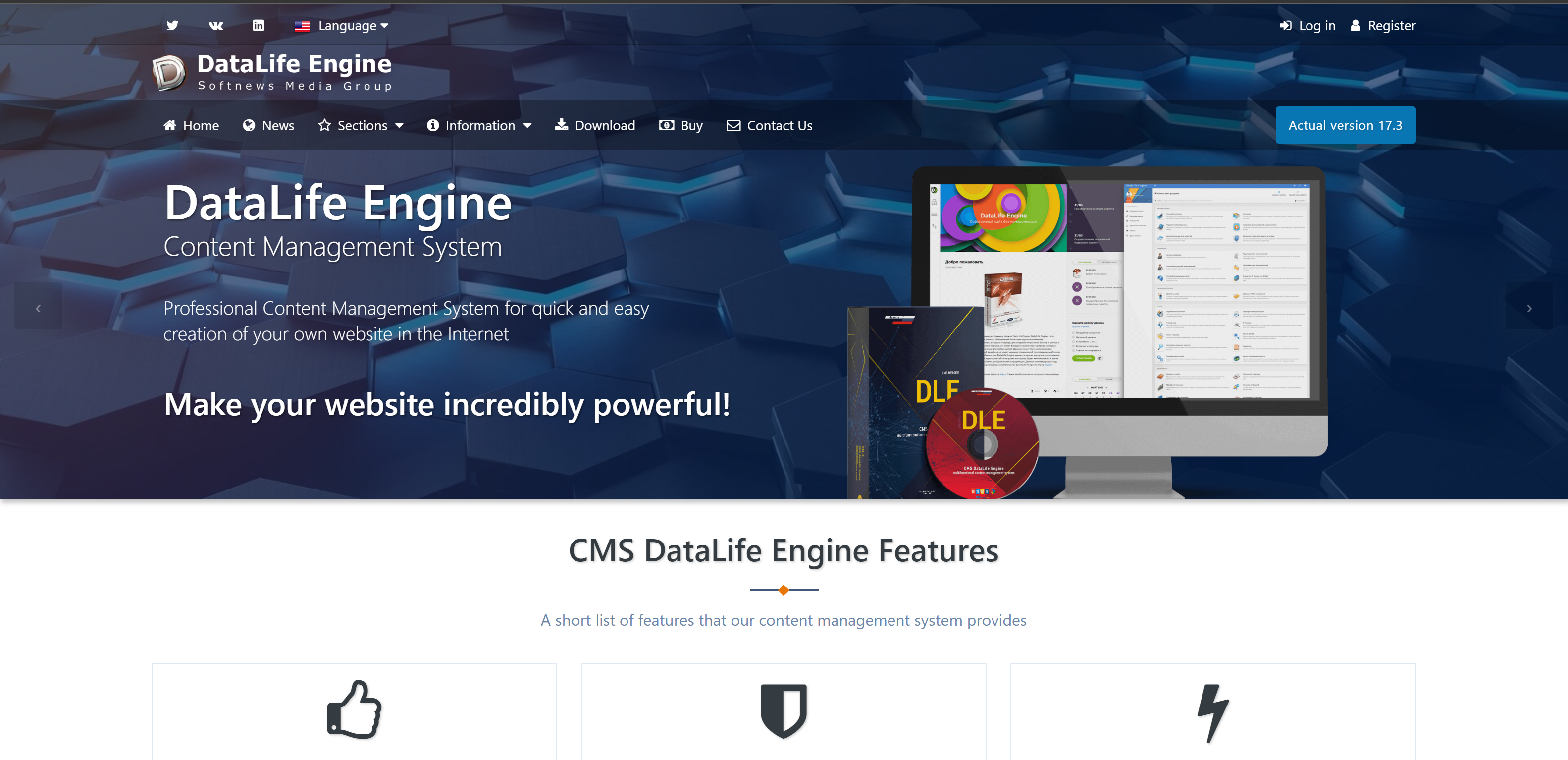 DataLife Engine v16.1 - A Content Management System